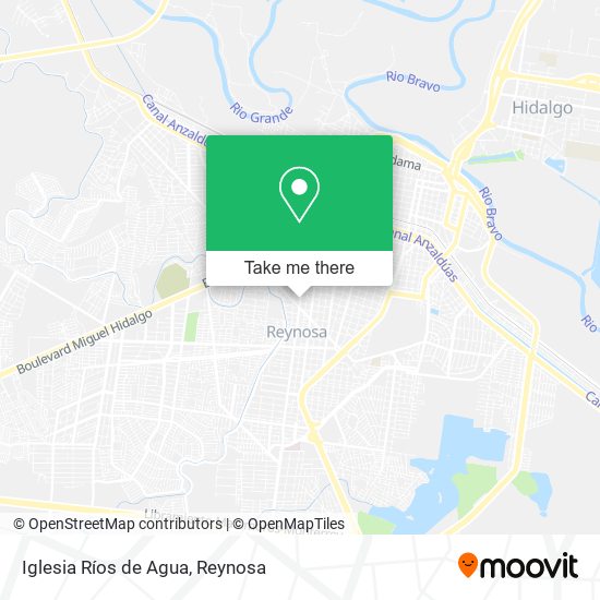 Mapa de Iglesia Ríos de Agua