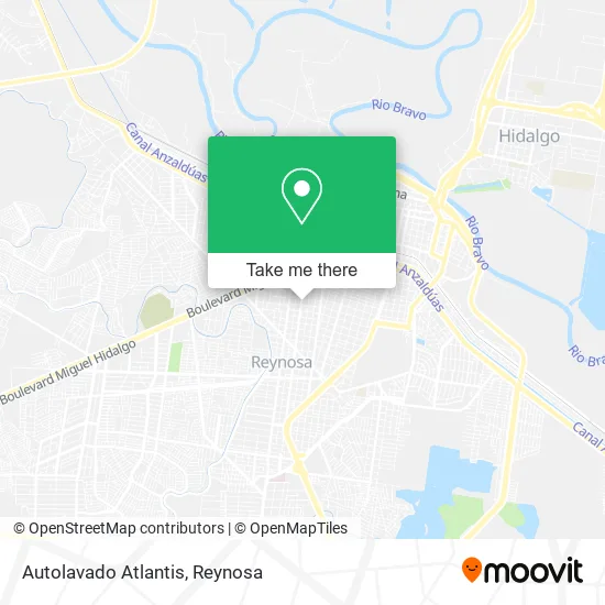 Autolavado Atlantis map