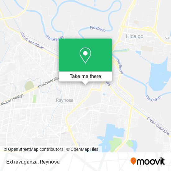 Mapa de Extravaganza