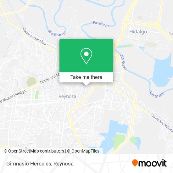 Gimnasio Hércules map