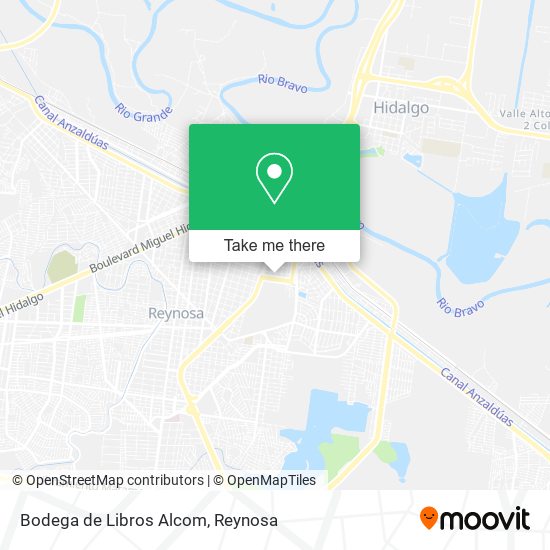 Mapa de Bodega de Libros Alcom