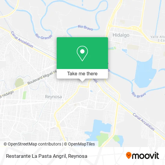 Restarante La Pasta Angril map