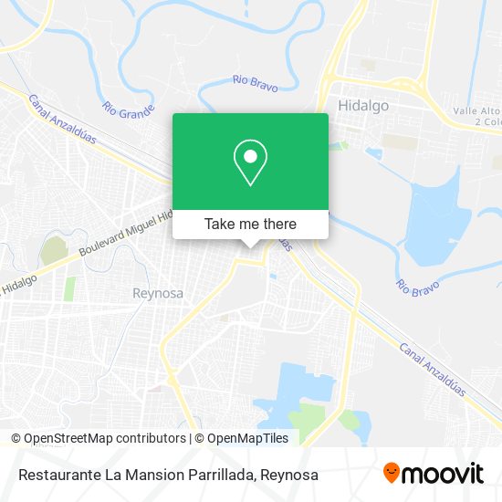 Mapa de Restaurante La Mansion Parrillada