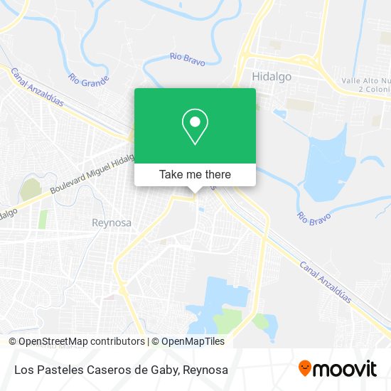 Los Pasteles Caseros de Gaby map