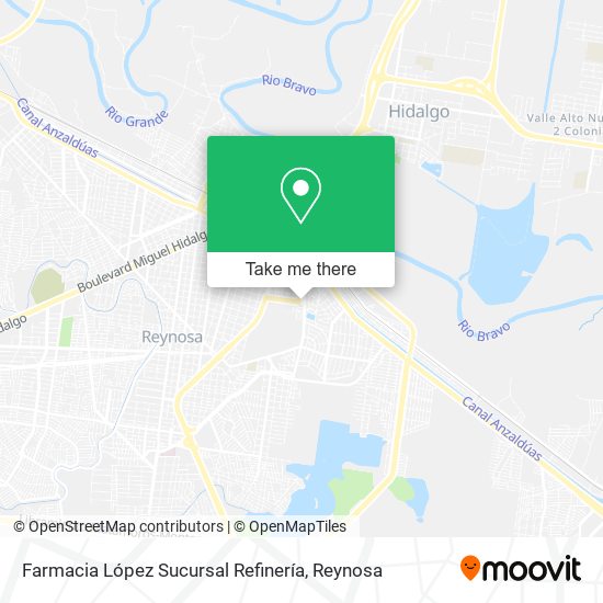 Farmacia López Sucursal Refinería map