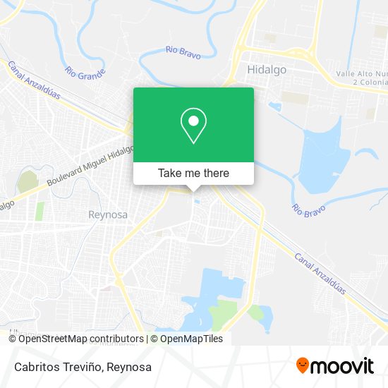 Mapa de Cabritos Treviño
