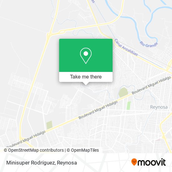 Mapa de Minisuper Rodríguez