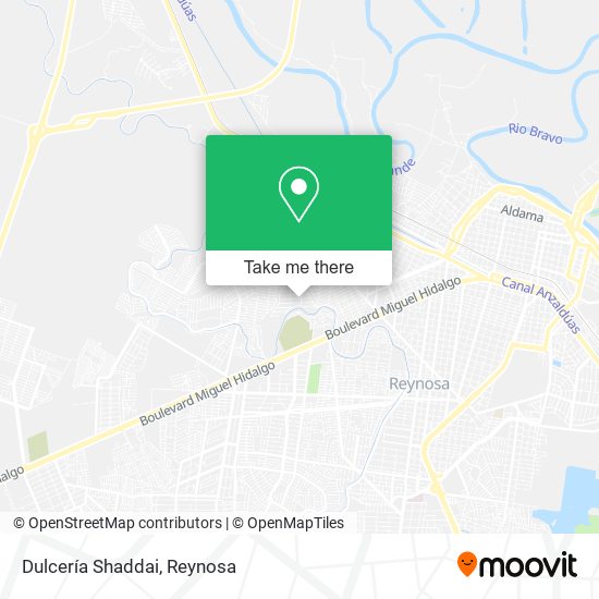 Mapa de Dulcería Shaddai