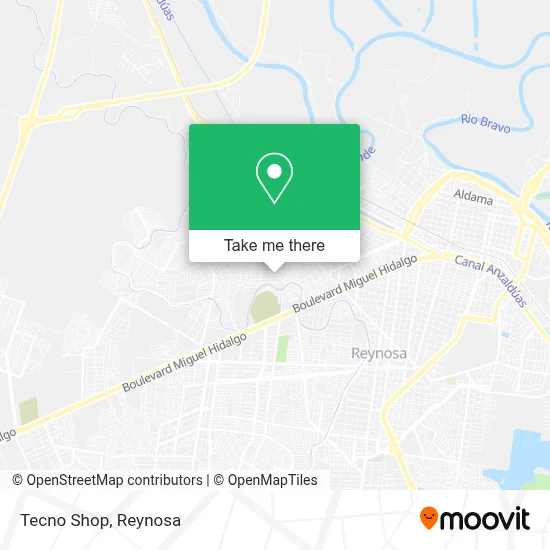 Tecno Shop map