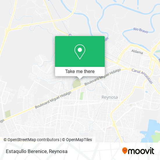 Mapa de Estaqullo Berenice