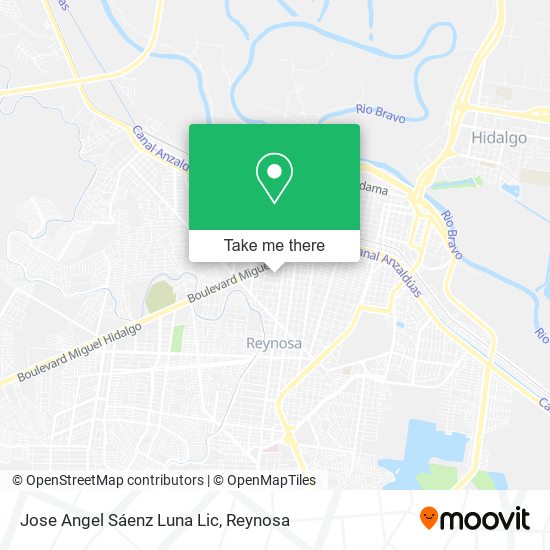Jose Angel Sáenz Luna Lic map