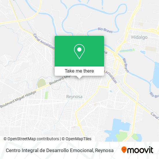 Centro Integral de Desarrollo Emocional map