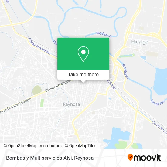 Bombas y Multiservicios Alvi map