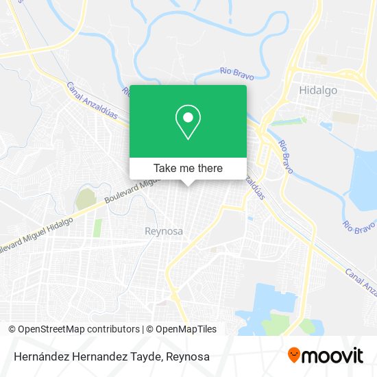 Mapa de Hernández Hernandez Tayde