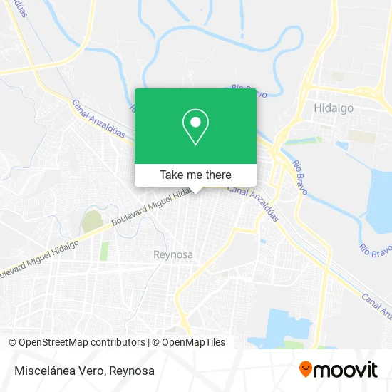 Miscelánea Vero map