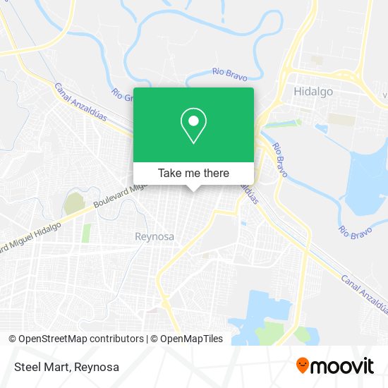 Mapa de Steel Mart