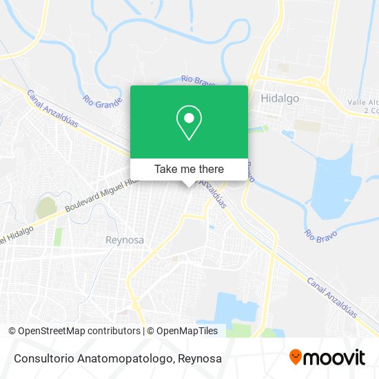 Consultorio Anatomopatologo map