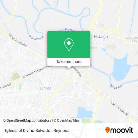 Iglesia el Divino Salvador map