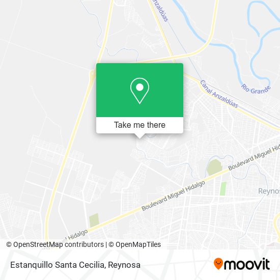 Mapa de Estanquillo Santa Cecilia