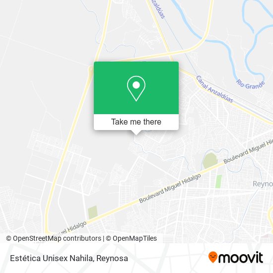 Estética Unisex Nahila map