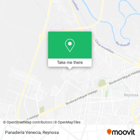 Panadería Venecia map