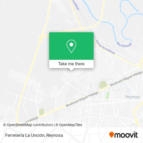 Mapa de Ferreteria La Unción