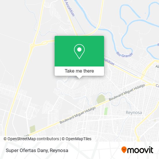 Mapa de Super Ofertas Dany