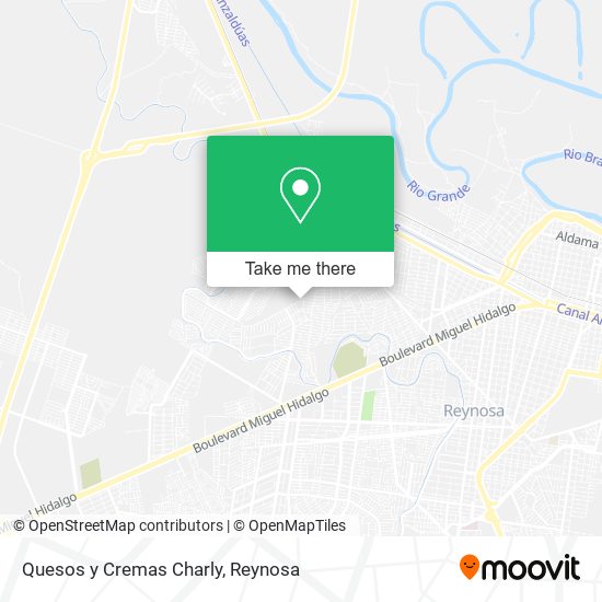 Quesos y Cremas Charly map