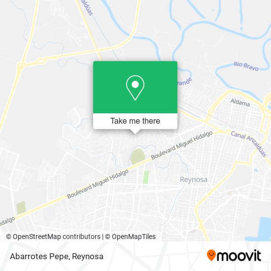 Mapa de Abarrotes Pepe