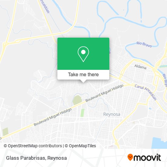 Mapa de Glass Parabrisas