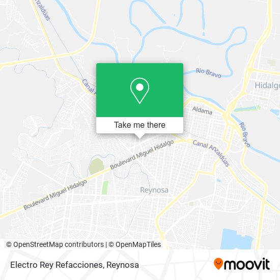 Electro Rey Refacciones map