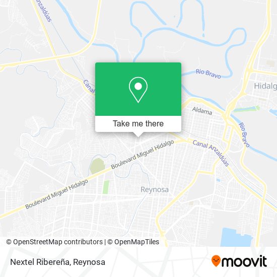 Nextel Ribereña map