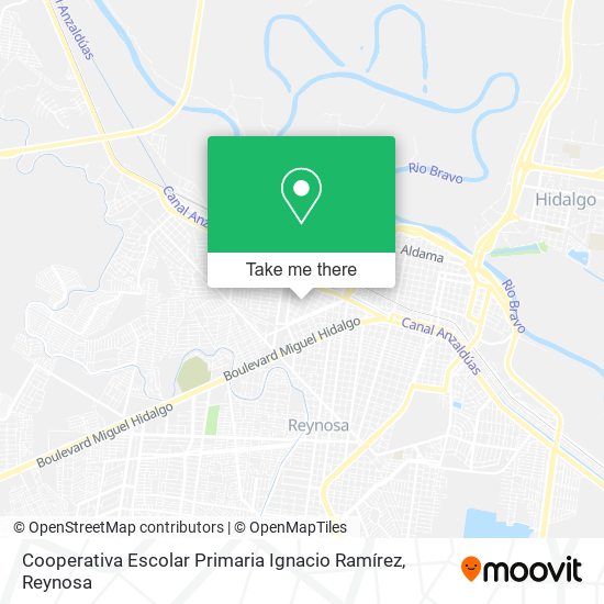 Mapa de Cooperativa Escolar Primaria Ignacio Ramírez