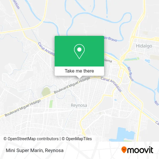 Mini Super Marín map