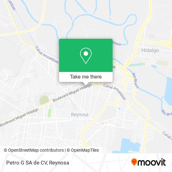 Mapa de Petro G SA de CV