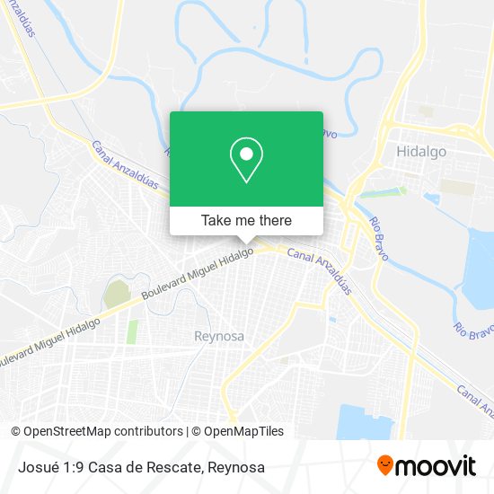 Josué 1:9 Casa de Rescate map