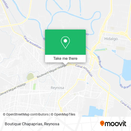 Boutique Chapaprias map