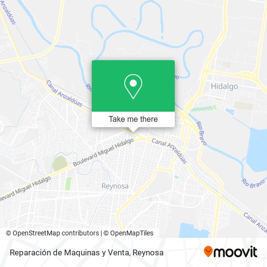 Reparación de Maquinas y Venta map