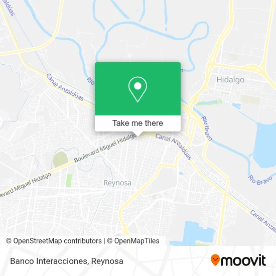 Banco Interacciones map