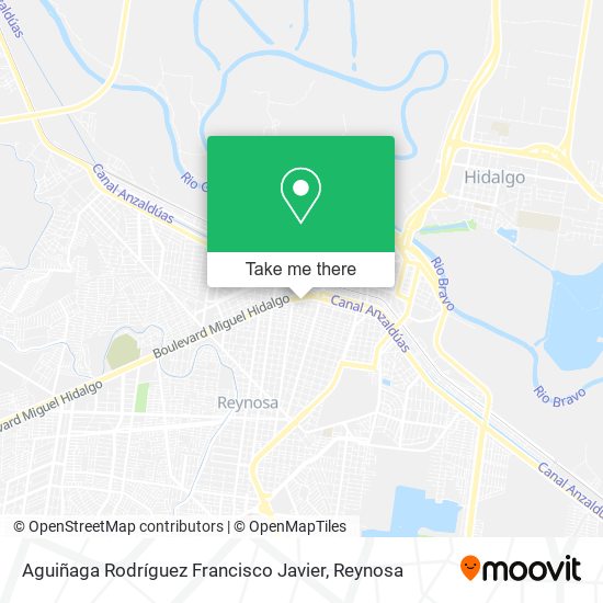 Aguiñaga Rodríguez Francisco Javier map