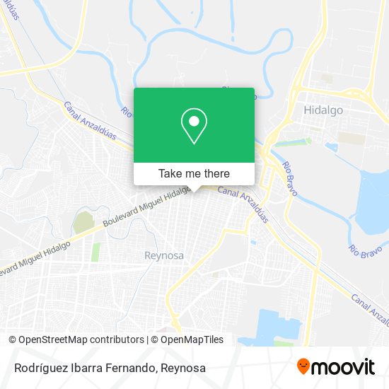 Rodríguez Ibarra Fernando map
