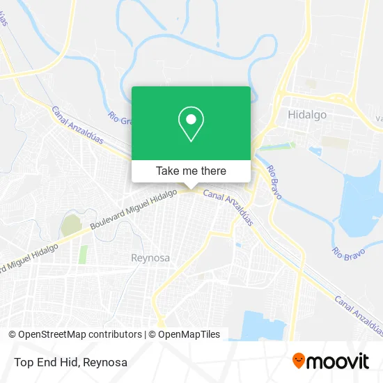 Top End Hid map
