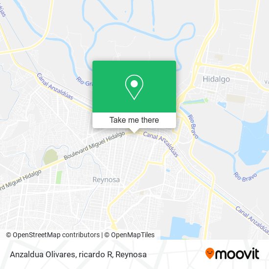 Anzaldua Olivares, ricardo R map