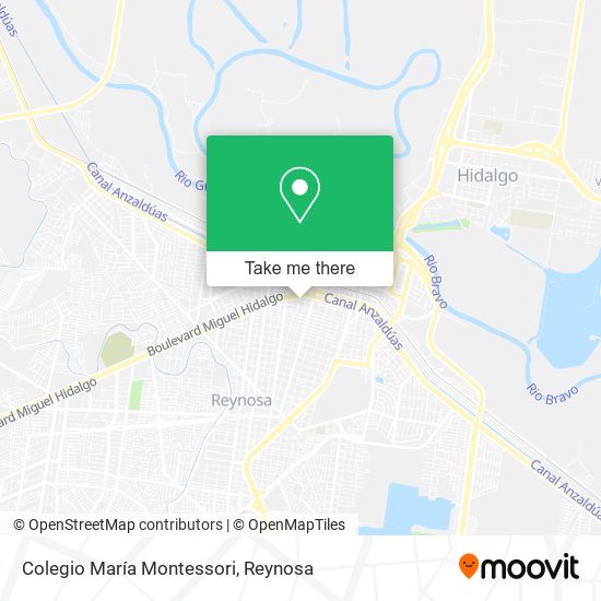 Colegio María Montessori map