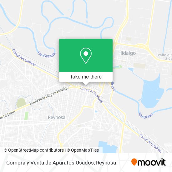 Mapa de Compra y Venta de Aparatos Usados