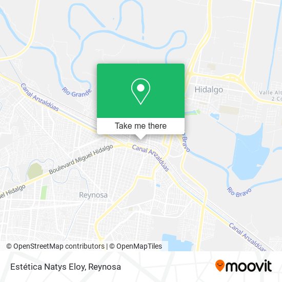 Estética Natys Eloy map