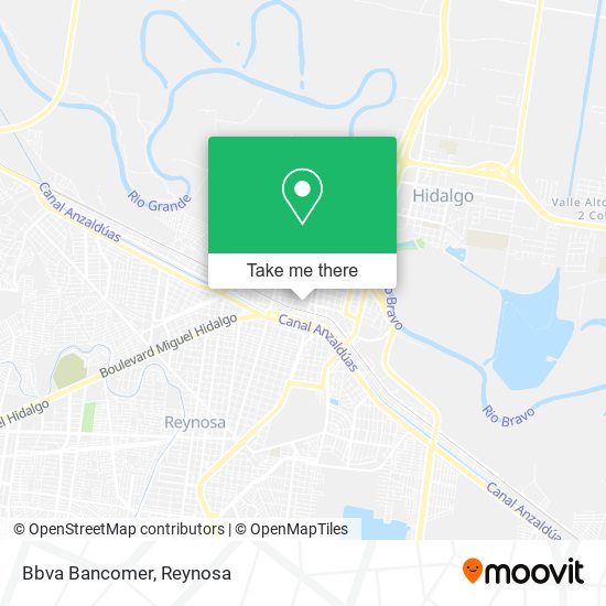 Bbva Bancomer map