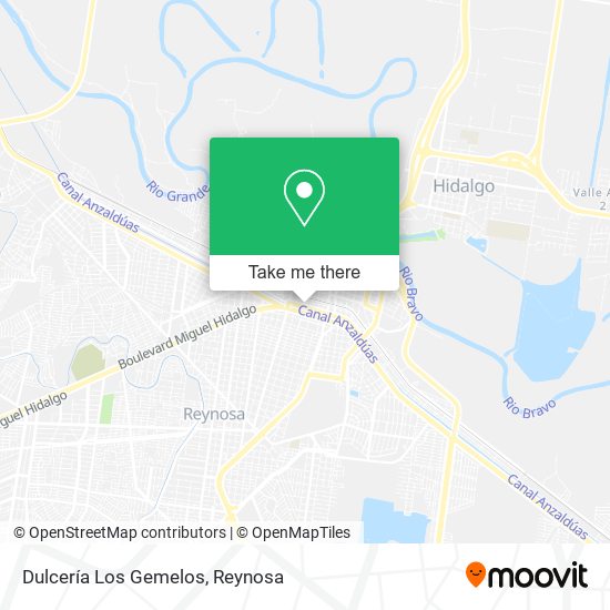 Dulcería Los Gemelos map