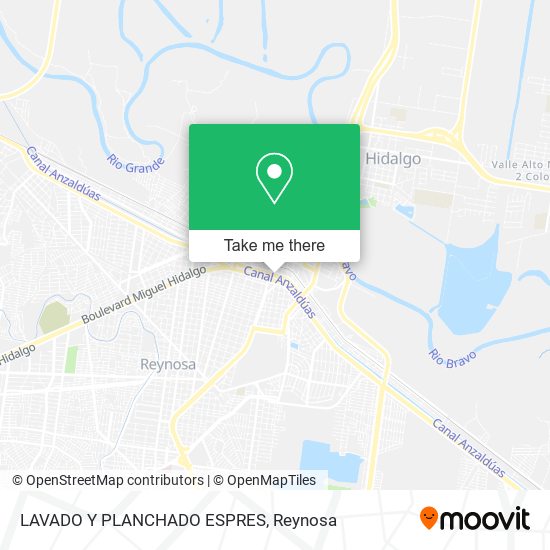 Mapa de LAVADO Y PLANCHADO ESPRES