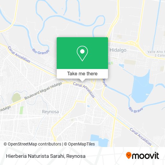 Hierberia Naturista Sarahi map